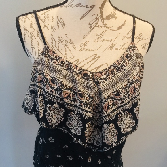 American Eagle 🦅 boho flouncy gypsy top - Picture 7 of 13